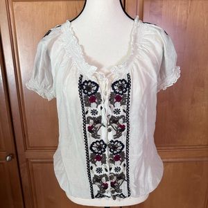 Joie Boho Peasant Shirt